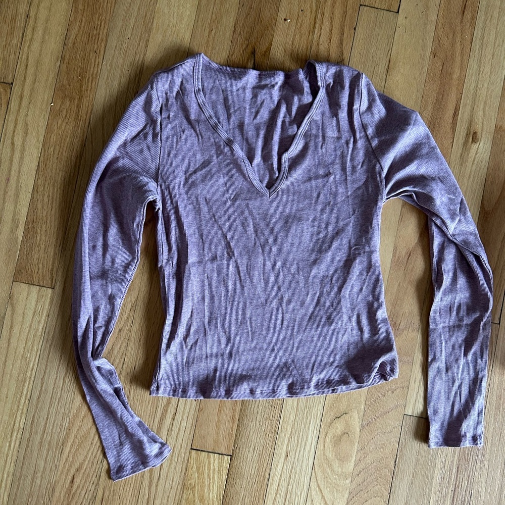 Gymshark rib long sleeve tee